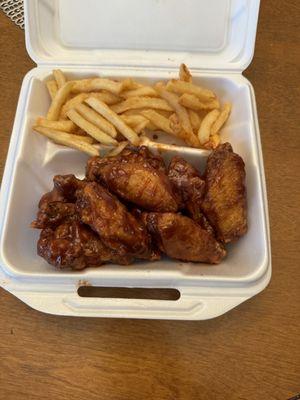 Wings & fries