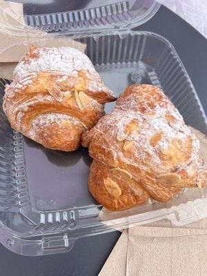 Almond croissants