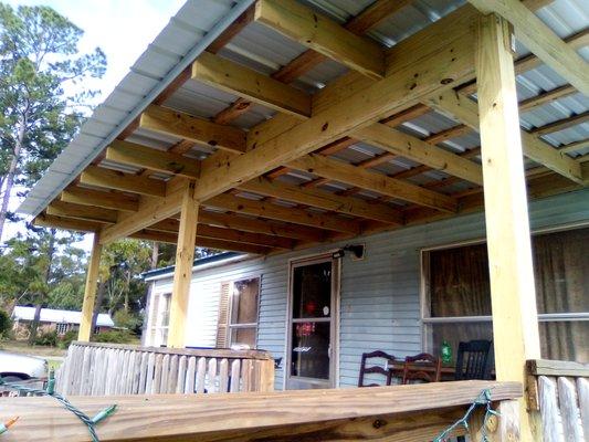 from framing to metal roofing