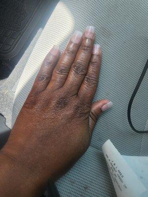 I My Experience Was Negative after leaving $118.00 for my nails,Cuticle treatment and pedicure.