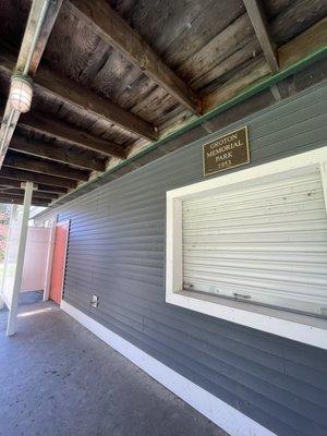 Restrooms and Community Kitchen.