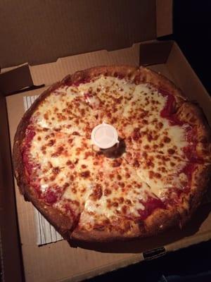 This pizza was delicious.