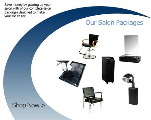 Salon furniture and equipment in Orlando, Florida distributed by salonequipment123.com