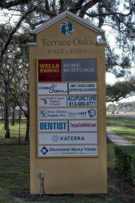 Signage on Fowler Ave.