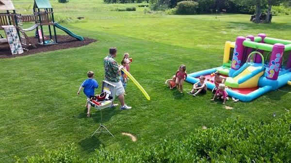 Backyard BBQ Magic Show