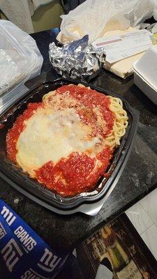 Chicken parmeasean