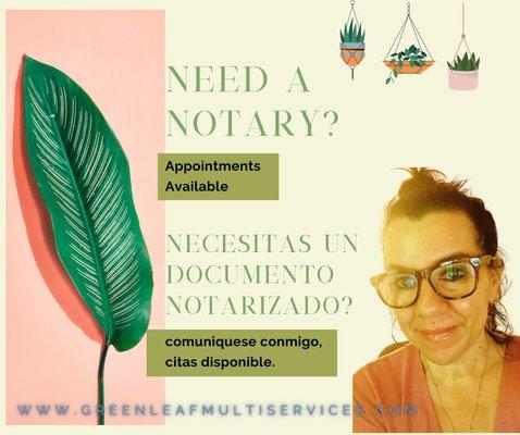 Need a Notary? ‍ I got you covered! Reach out and let's get your documents notarized.
 Necesita un documento notarizado? llamame hoy,