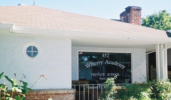 Built as a house in 1947 this schoolhouse serves as the home of Wherry Academy