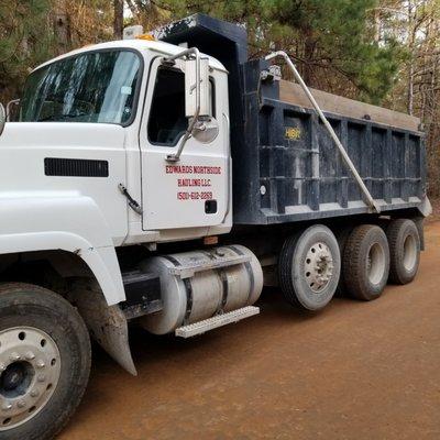 Dump Truck Hauling