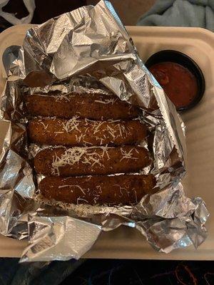 Homemade Mozzarella Sticks