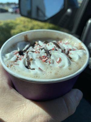 Peppermint Bark Latte, 'tis the season!