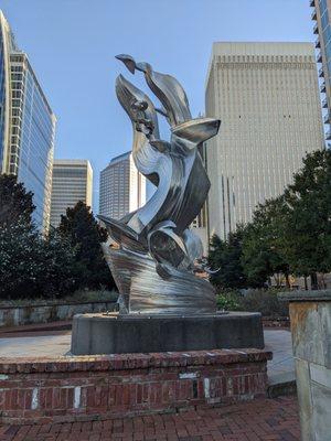 Spiral Odyssey, Romare Bearden Park, Charlotte