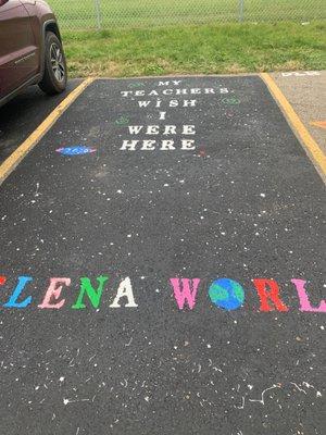 Senior parking space