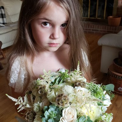 Flower girl bouquet