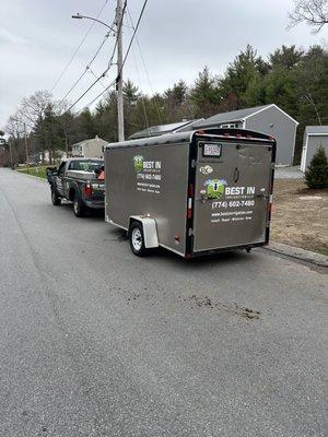 addition of three zone sprinkler system in the city of Billerica Massachusetts