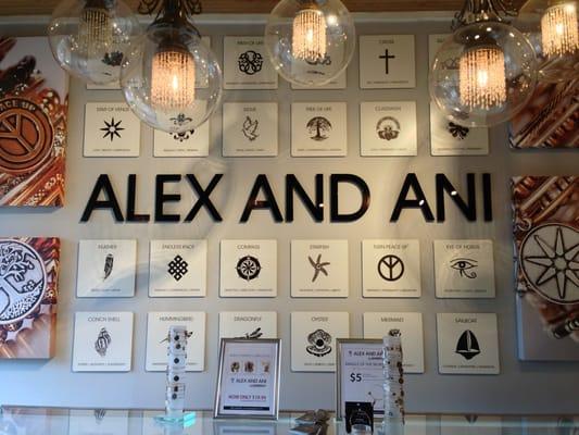 Full Alex and Ani shop-in-shop!