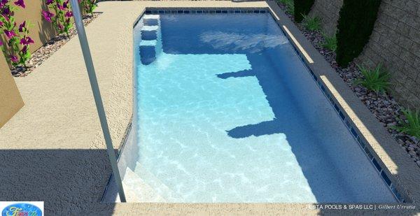 Custom pool only design