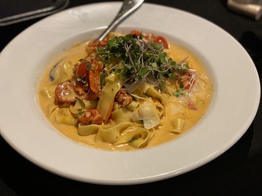 lobster papardelle