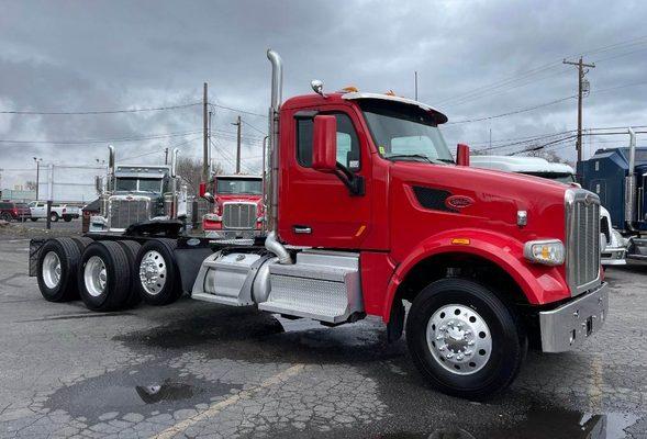 2020 Peterbilt 567 Tri Axle Conventional Day Cab with Automatic