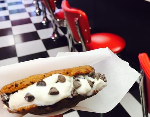 Custom ice cream cookie sandwiches!