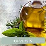 Extra virgin olive oil and flavored olive oils