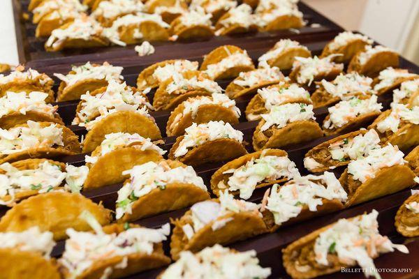 Passed Hors D'oeuvres - BBQ Pulled Pork Mini Tacos