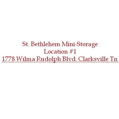 St. Bethlehem Mini-Storage