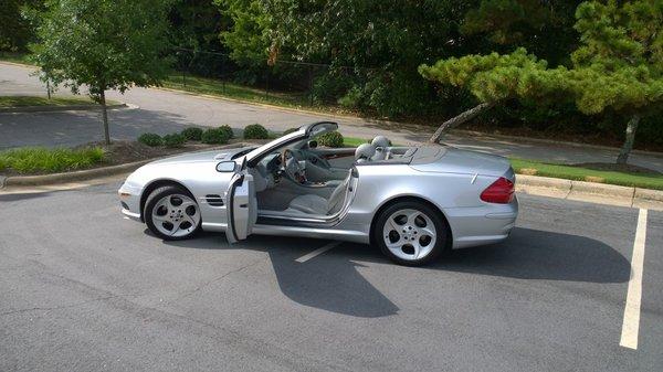 My SL 500 on a nice day