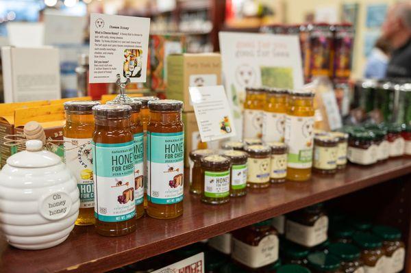 The Wine Cabinet also carries a selection of gourmet foods.