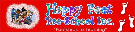 Happy Feet Pre-School Inc logo