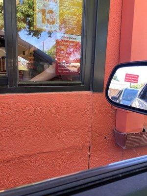 drive through window