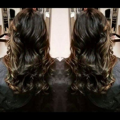 gorgeous soft balayage & hair cut by shannon