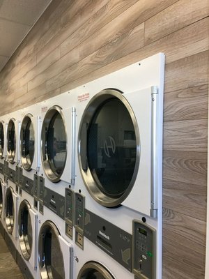 Our brand new dryers.