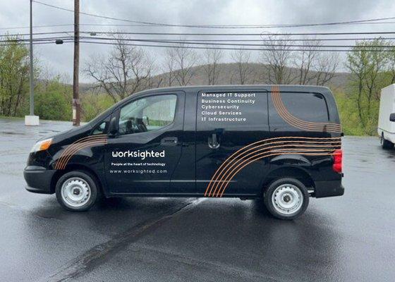 You may see our van zipping around town in West Michigan!