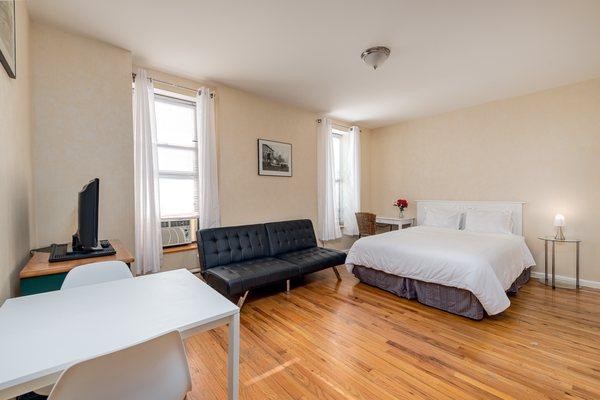 Fully furnished studio apartments