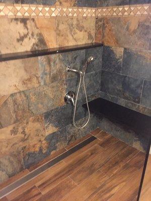 Shower redo