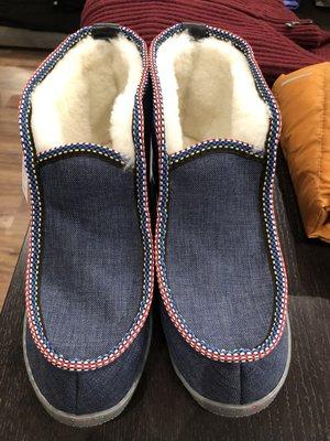 Cozy slippers