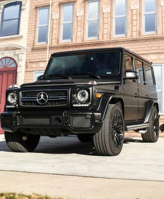 Satin finish black G Wagon