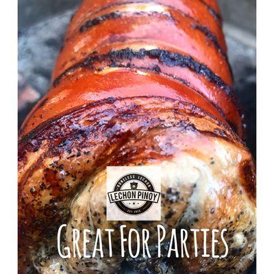 For your next event #bonelesslechon is the way to go.