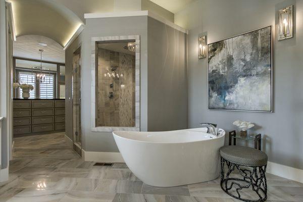 Master Bath Willis Custom Homes