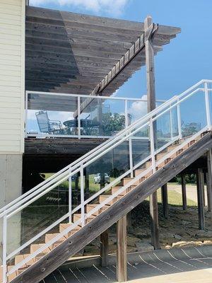 Patio to enjoy a cold drink after you finish your round.