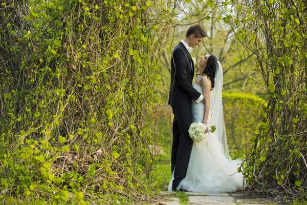 We did a video and photography for this garden wedding