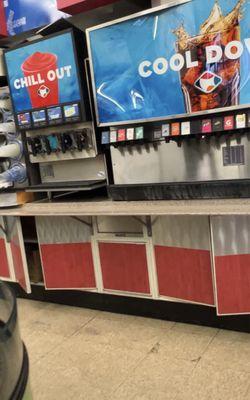 Fountain drink station