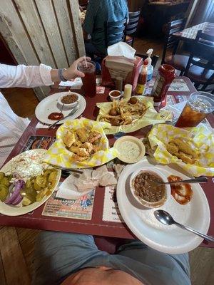 Our whole meal served to us in under 10 minutes from ordering it!