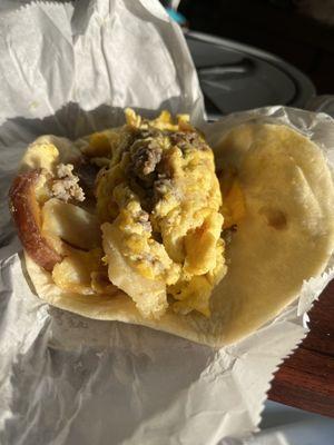 Another really good breakfast burrito