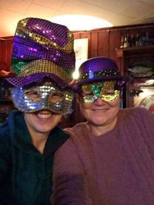 Mardi Gras is one of the many holidays celebrated annually at the Conway Inn.