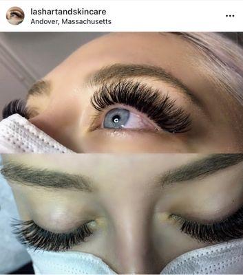 Full set lashes ex