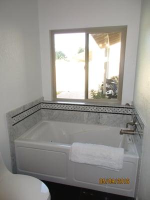 New bathtub