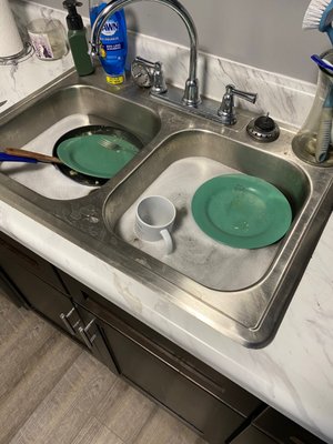 Sink backup