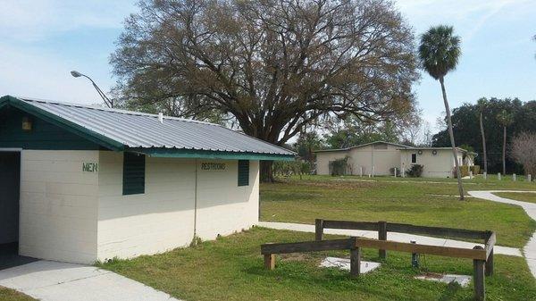 Bathrooms and main building (locked when we were ther so probs for special events by arrangement)